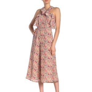 BNWT Rebecca Taylor Floral Silk Jumpsuit